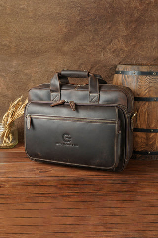 Raiyan Leather Office Laptop Bag