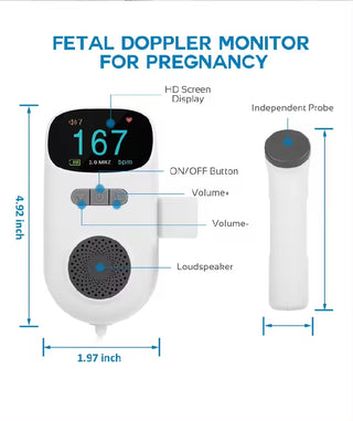Home Pregnancy Fetal Heart Rate Monitor Ultrasound - GENMARKS