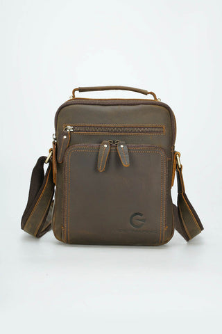 Shanzay Crossbody Leather Bag - GENMARKS