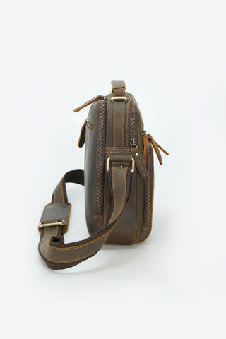 Shanzay Crossbody Leather Bag - GENMARKS