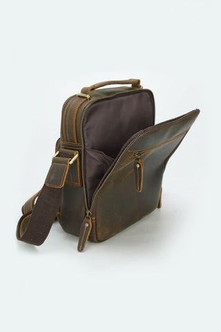 Shanzay Crossbody Leather Bag - GENMARKS