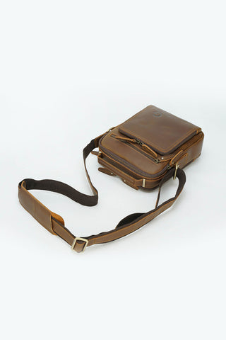 Shanzay Crossbody Leather Bag - GENMARKS