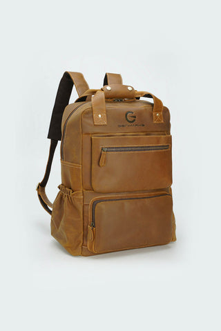 Sultana Leather Backpack - GENMARKS