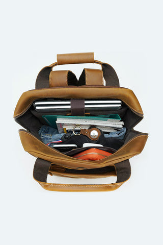 Sultana Leather Backpack - GENMARKS