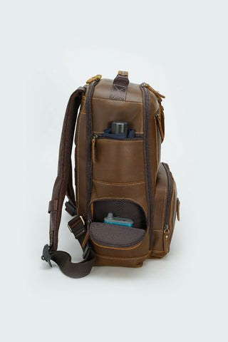 Zeta Leather Backpack - GENMARKS