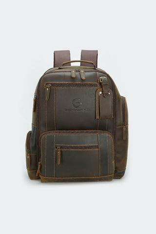 Zeta Leather Backpack - GENMARKS