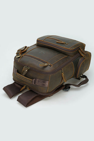 Zeta Leather Backpack - GENMARKS